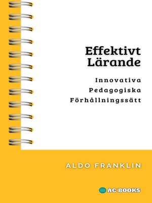 cover image of Effektivt Lärande